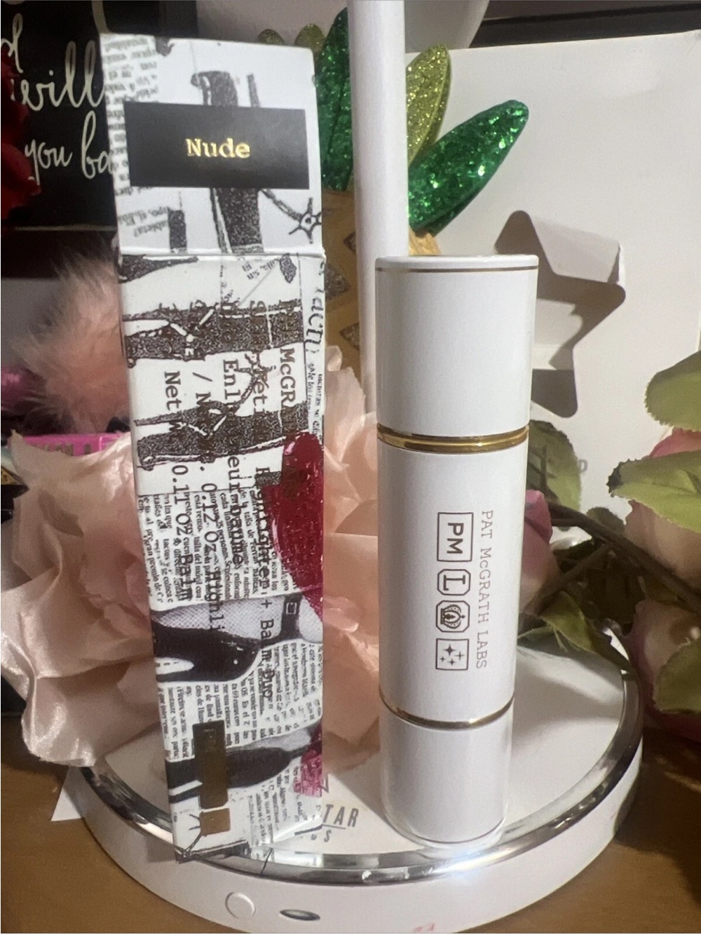 HTF Pat McGrath Labs Skin Fetish Highlighter + Balm Duo NUDE 0.23 Ounces ONLY 1